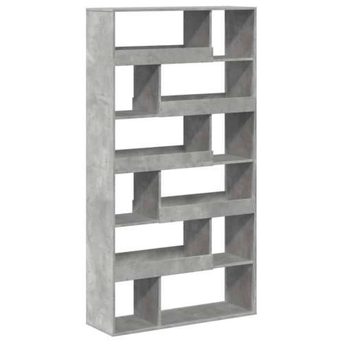 Regal za knjige boja betona 100x33x187,5 cm konstruirano drvo - Beton siva 1 187.5 cm Cijena
