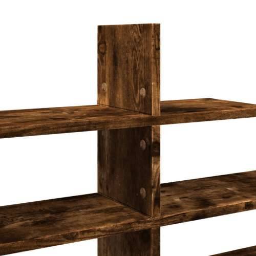 Zidna polica boja hrasta 124,5x18x60,5 cm konstruirano drvo - Dimljeni hrast 1 Cijena