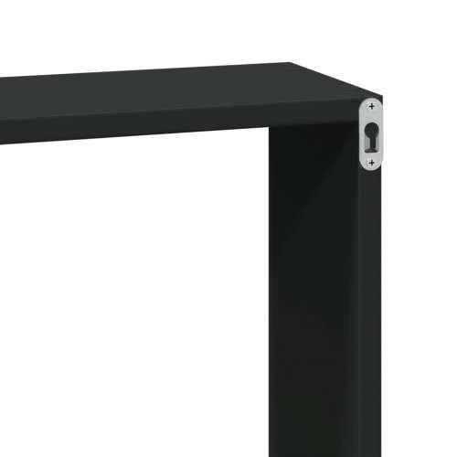 Zidni ormarić crni 100x16x30 cm od konstruiranog drva - Crna 100 x 16 x 30 cm 1 Cijena