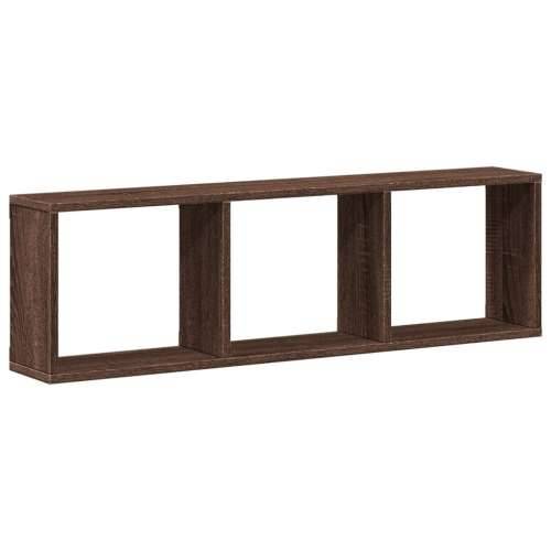 Zidni ormarić boja smeđeg hrasta 100x16x30 cm konstruirano drvo - Smeđi hrast 100 x 16 x 30 cm 1 Cijena