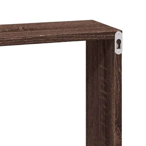 Zidni ormarić boja smeđeg hrasta 100x16x30 cm konstruirano drvo - Smeđi hrast 100 x 16 x 30 cm 1 Cijena