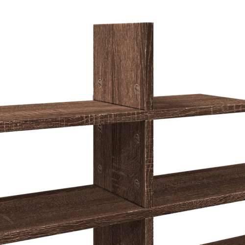 Zidna polica boja hrasta 124,5x18x60,5 cm konstruirano drvo - Smeđi hrast 1 Cijena