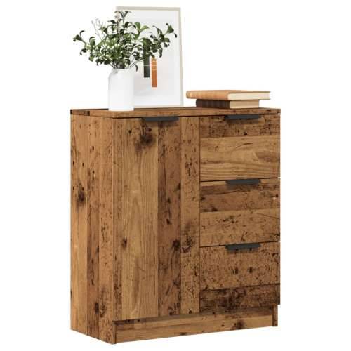 Komoda boja starog drva 60 x 30 x 70 cm od konstruiranog drva - Staro drvo 1 Cijena
