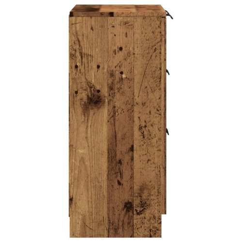 Komoda boja starog drva 60 x 30 x 70 cm od konstruiranog drva - Staro drvo 1 Cijena
