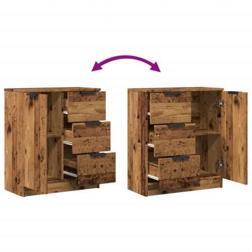 Komoda boja starog drva 60 x 30 x 70 cm od konstruiranog drva - Staro drvo 1 Cijena