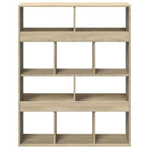 Regal za knjige boja hrasta 100x33x125,5 cm konstruirano drvo - sonoma hrast 1 125.5 cm Cijena