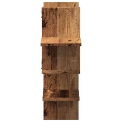 Zidna polica boja staro drvo 124,5x18x60,5 cm konstruirano drvo - Staro drvo 1 Cijena