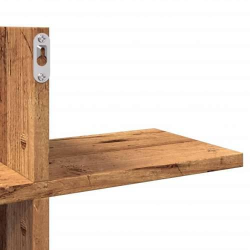 Zidna polica boja staro drvo 124,5x18x60,5 cm konstruirano drvo - Staro drvo 1 Cijena