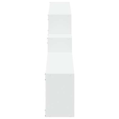 Zidni ormarić bijeli 158x18x53 cm od konstruiranog drva - Bijela 1 Cijena