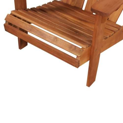 Vrtna stolica od letvica s osloncem za noge od masivnog bagremovog drva Cijena