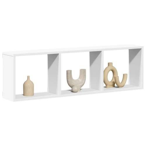 Zidni ormarić bijeli 100x16x30 cm od konstruiranog drva - Bijela 100 x 16 x 30 cm 1 Cijena