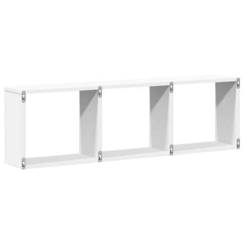Zidni ormarić bijeli 100x16x30 cm od konstruiranog drva - Bijela 100 x 16 x 30 cm 1 Cijena