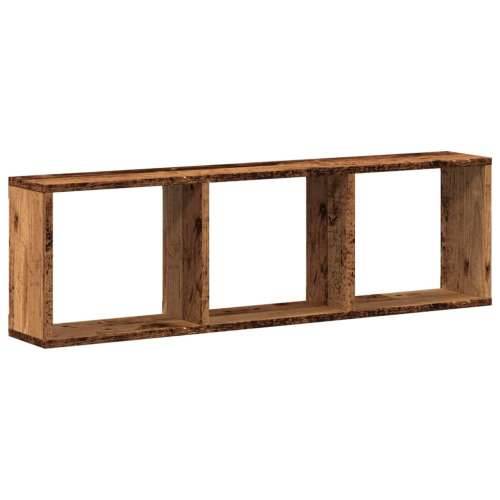 Zidni ormarić 100x16x30 cm boja starog drva konstruirano drvo - Staro drvo 100 x 16 x 30 cm 1 Cijena