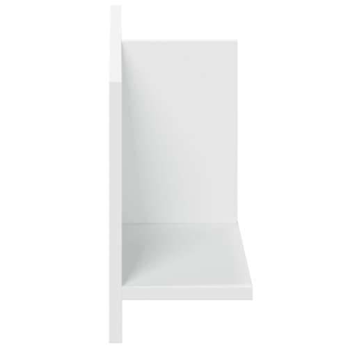 Zidni ormarić bijeli 70x16,5x30 cm od konstruiranog drva - Bijela 70 x 16.5 x 30 cm 1 Cijena