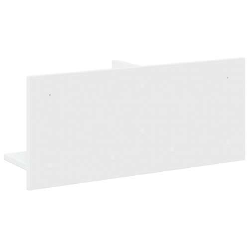Zidni ormarić bijeli 70x16,5x30 cm od konstruiranog drva - Bijela 70 x 16.5 x 30 cm 1 Cijena