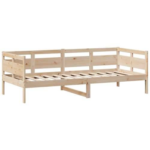 Dnevni krevet s ladicama bez madraca 80x200 cm masivno drvo - Prirodna 80 x 200 cm Cijena