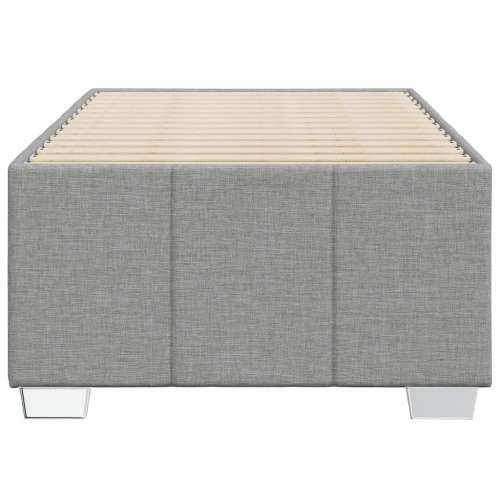 Okvir kreveta bez madraca svjetlosivi 90x200 cm od tkanine - Svjetlosiva 90 x 200 cm Cijena