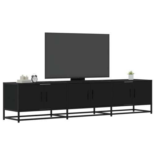 TV ormarić crni 180x35x41 cm od konstruiranog drva - Crna 1 180 cm Cijena