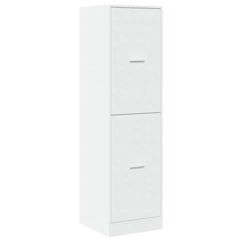 Ormarić za lijekove bijeli 40 x 41 x 144,5 cm konstruirano drvo - Bijela 40 x 41 x 144.5 cm 1 Cijena