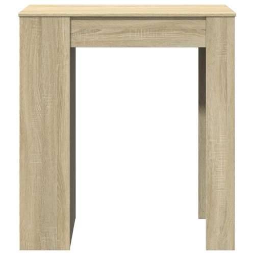 Barski stol s držačima boja hrasta 95x47x103,5 cm drveni - sonoma hrast 1 Cijena