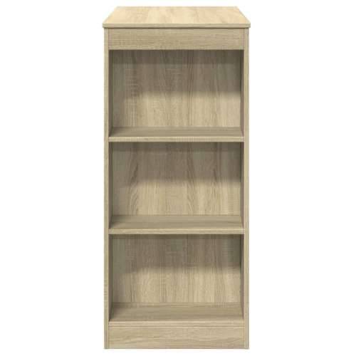 Barski stol s držačima boja hrasta 95x47x103,5 cm drveni - sonoma hrast 1 Cijena