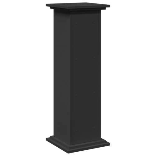 Stalak za izložbu s pohranom crni 31x30x90 cm drveni - Crna 31 x 30 x 90 cm 1 Cijena