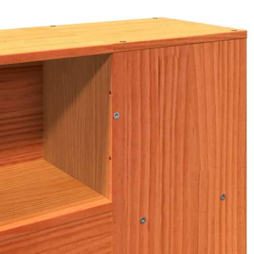 Uzglavlje sa spremištem voštano smeđe 140cm od masivne borovine - Voštano smeđa 140 cm 1 Cijena
