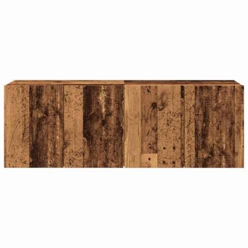 Zidni TV ormarići 2 kom boja starog drva 60 x30 x 41 cm - Staro drvo 2 60 cm Cijena