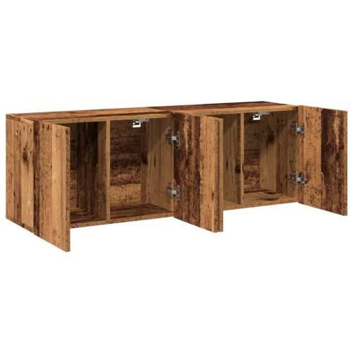 Zidni TV ormarići 2 kom boja starog drva 60 x30 x 41 cm - Staro drvo 2 60 cm Cijena
