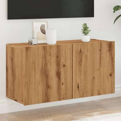 Zidni TV ormarić boja hrasta artisan 80 x 30 x 41 cm - hrast artisan 1 80 cm Cijena