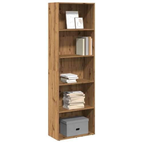 Regal za knjige boja hrasta 60x30x189 cm konstruirano drvo - artisian oak 1 189 cm 60 cm Cijena
