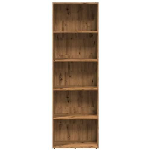 Regal za knjige boja hrasta 60x30x189 cm konstruirano drvo - artisian oak 1 189 cm 60 cm Cijena