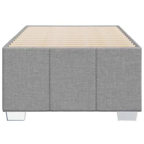 Okvir za krevet bez madraca svjetlosivi 80x200 cm od tkanine - Svjetlosiva 80 x 200 cm Cijena