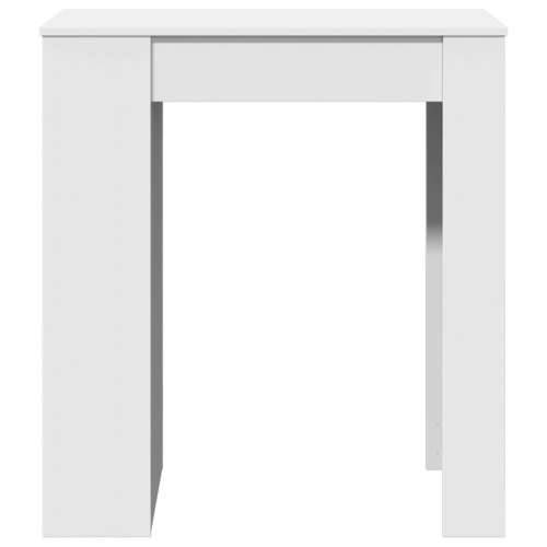 Barski stol s držačima bijeli 95x47x103,5 cm drveni - Bijela 1 Cijena