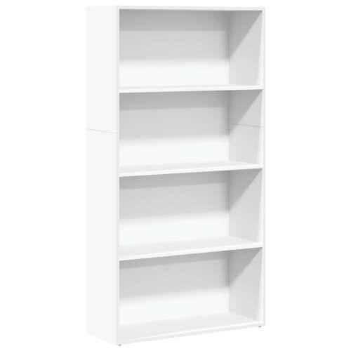 Regal za knjige bijeli 80x30x152 cm konstruirano drvo - Bijela 1 152 cm 80 cm Cijena