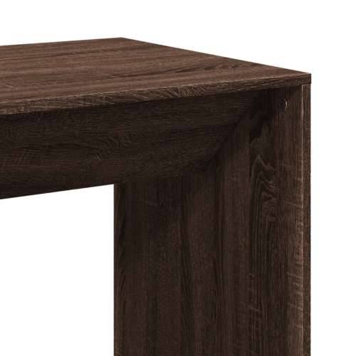 Barski stol smeđa boja hrasta 51x50x103,5 cm konstruirano drvo - Smeđi hrast 1 51 cm Cijena