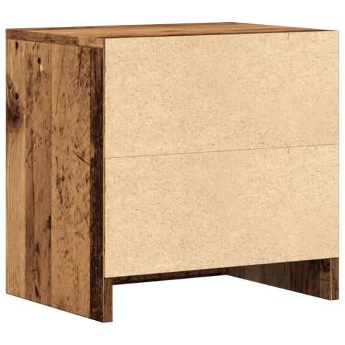 Noćni ormarići 2 kom boja drva 40x30x40 cm konstruirano drvo - Staro drvo 2 Cijena