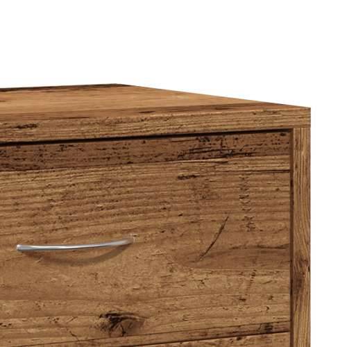 Noćni ormarići 2 kom boja drva 40x30x40 cm konstruirano drvo - Staro drvo 2 Cijena