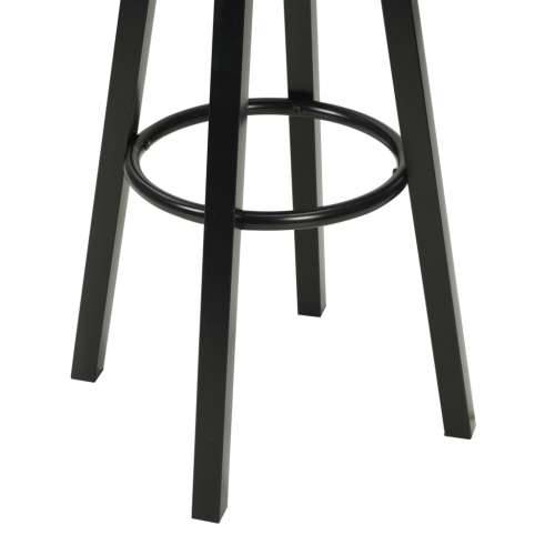 Barske stolice od umjetne kože 2 kom crne Cijena