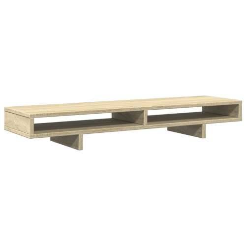 Stalak za monitor boja hrasta 100x27x15 cm konstruirano drvo - sonoma hrast 100 x 27 x 15 cm Cijena