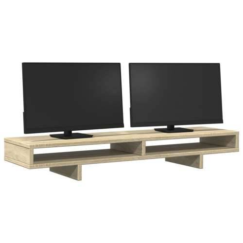 Stalak za monitor boja hrasta 100x27x15 cm konstruirano drvo - sonoma hrast 100 x 27 x 15 cm Cijena