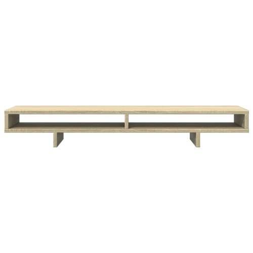 Stalak za monitor boja hrasta 100x27x15 cm konstruirano drvo - sonoma hrast 100 x 27 x 15 cm Cijena