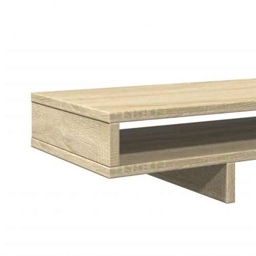 Stalak za monitor boja hrasta 100x27x15 cm konstruirano drvo - sonoma hrast 100 x 27 x 15 cm Cijena