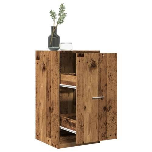 Ormarić za lijekove boja starog drvo 40x41x77,5 cm drveni - Staro drvo 40 x 41 x 77.5 cm 1 Cijena