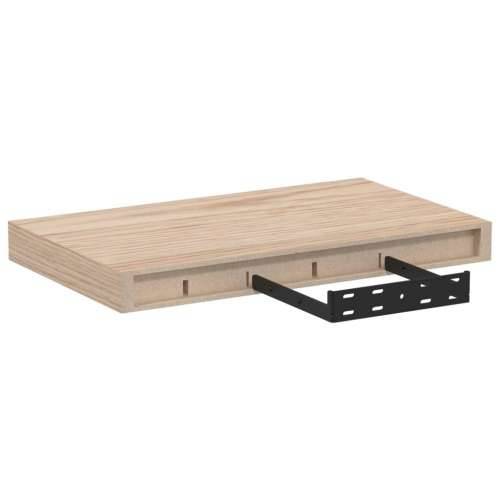 Plutajuće police 2 kom 40x23,5x4 cm od konstruiranog drva - 40 x 23.5 x 4 cm 2 1 Cijena