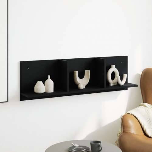 Zidni ormarić crni 100 x 16,5 x 30 cm od konstruiranog drva - Crna 100 x 16.5 x 30 cm 1 Cijena