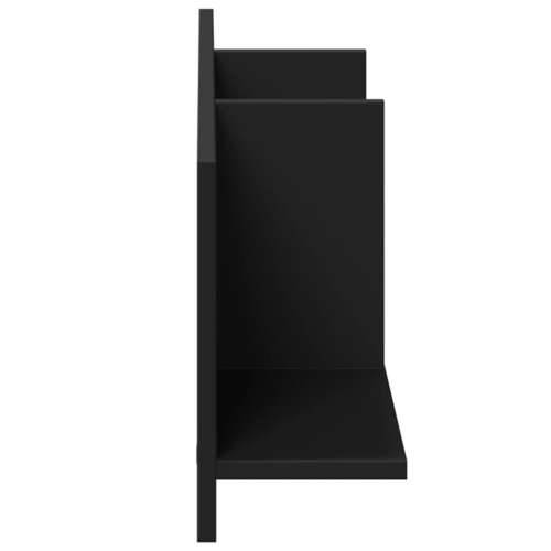 Zidni ormarić crni 100 x 16,5 x 30 cm od konstruiranog drva - Crna 100 x 16.5 x 30 cm 1 Cijena