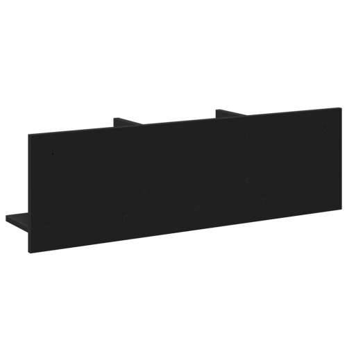 Zidni ormarić crni 100 x 16,5 x 30 cm od konstruiranog drva - Crna 100 x 16.5 x 30 cm 1 Cijena