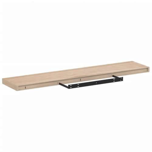 Plutajuće police 2 kom 110x23,5x4 cm od konstruiranog drva - 110 x 23.5 x 4 cm 2 1 Cijena