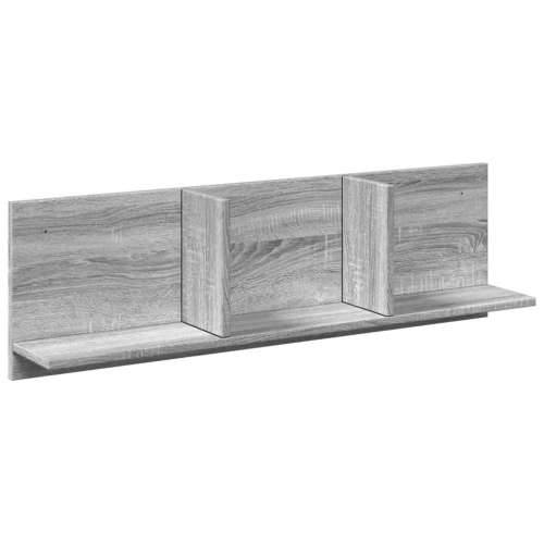 Zidni ormarić boja hrasta 100x16,5x30 cm od konstruiranog drva - Sivi hrast sonoma 100 x 16.5 x 30 cm 1 Cijena